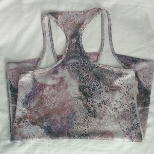 Lululemon Cool Racerback Tank Top in "Sugar Crush Multi" (No Size Tag)